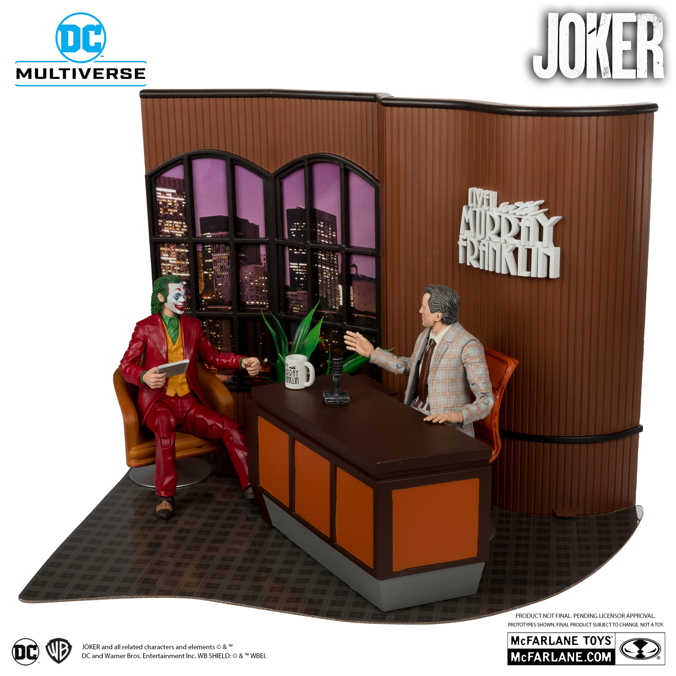 McFarlane Toys -  DC Multiverse - The Joker (Live with Murray Franklin) Limited Edition