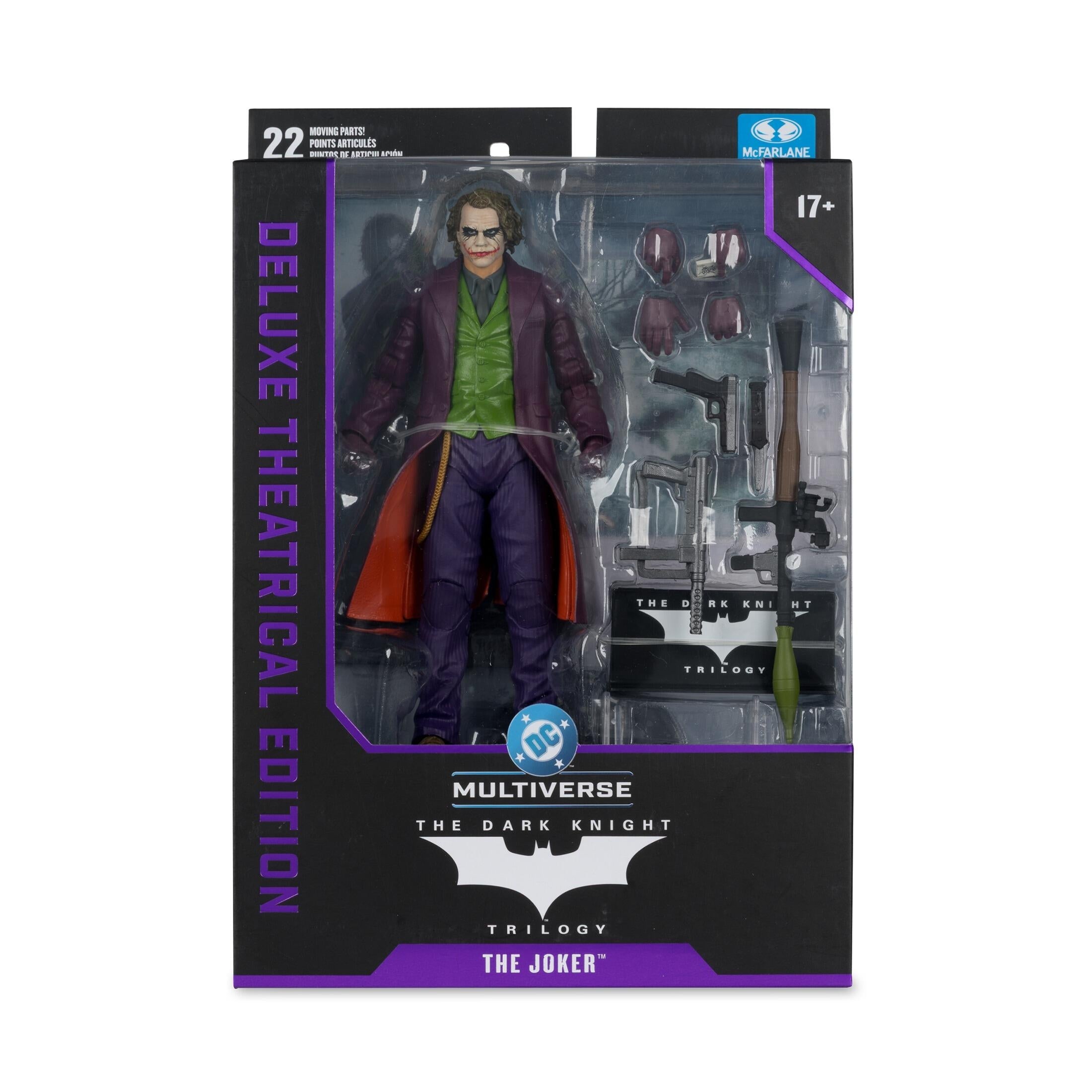McFarlane DC Multiverse - The Joker The Dark Knight - Deluxe Theatrical Edition
