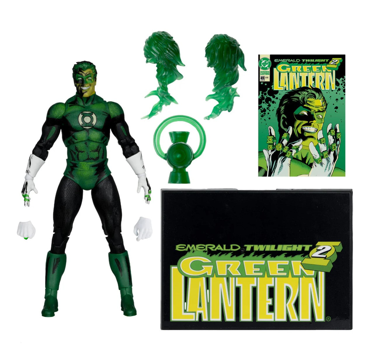 McFarlane DC Multiverse Gold Label - Green Lantern Emerald Twilight