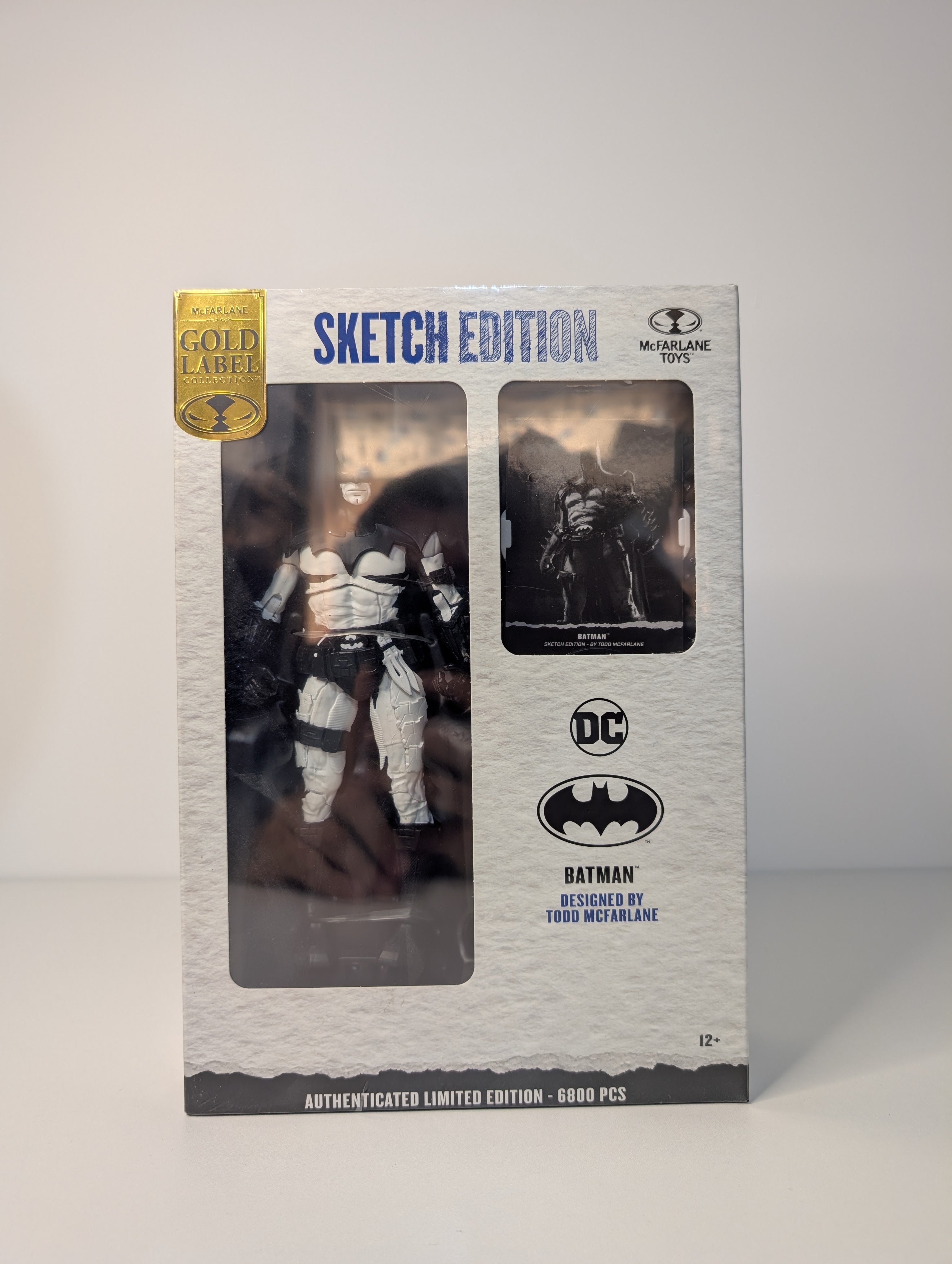 Mcfarlane DC Multiverse Gold Label - Batman Sketch Edition