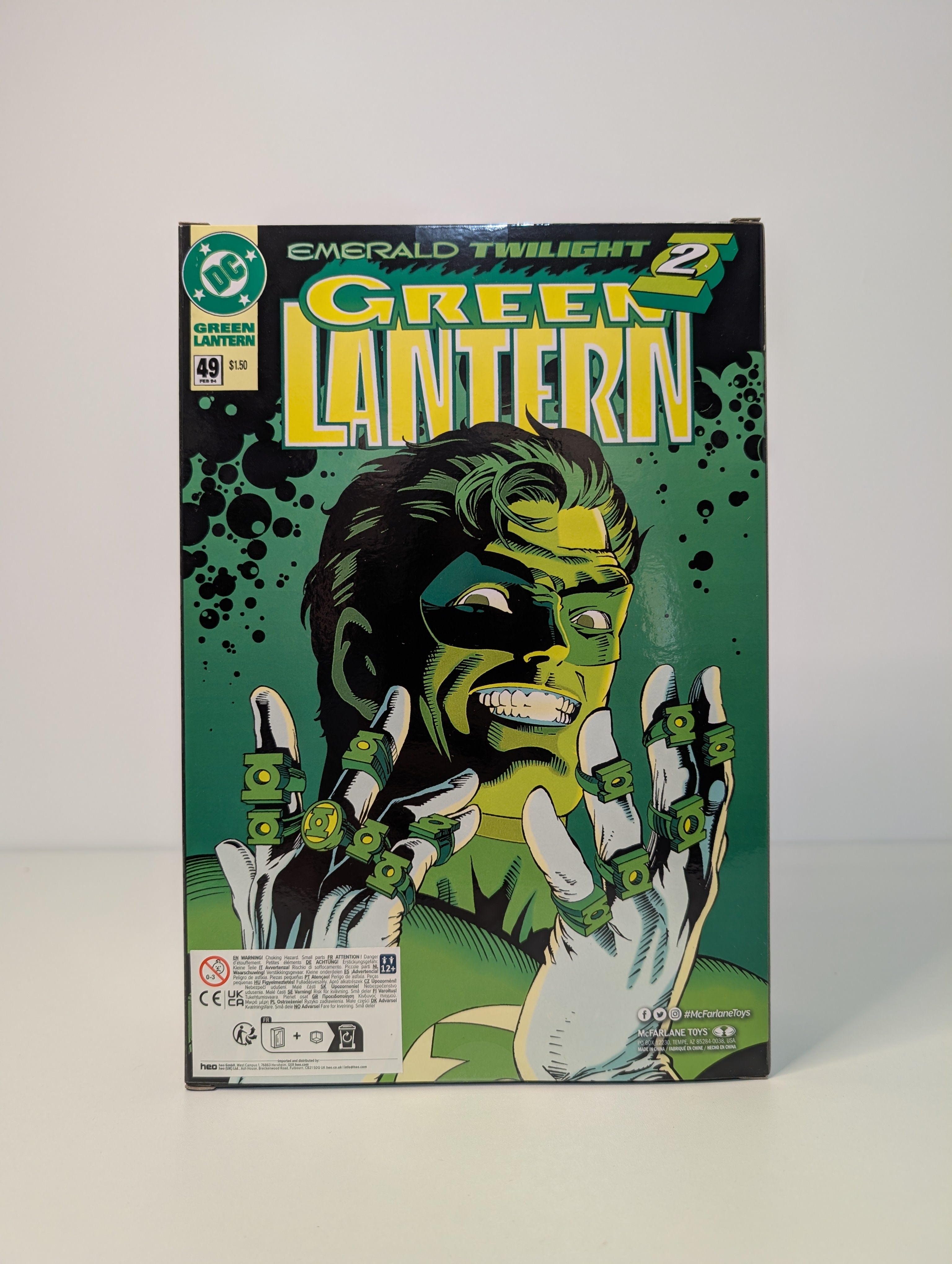 McFarlane DC Multiverse Gold Label - Green Lantern Emerald Twilight